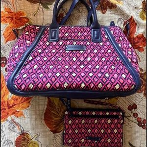 Vera Bradley Purse and Matching Wallet